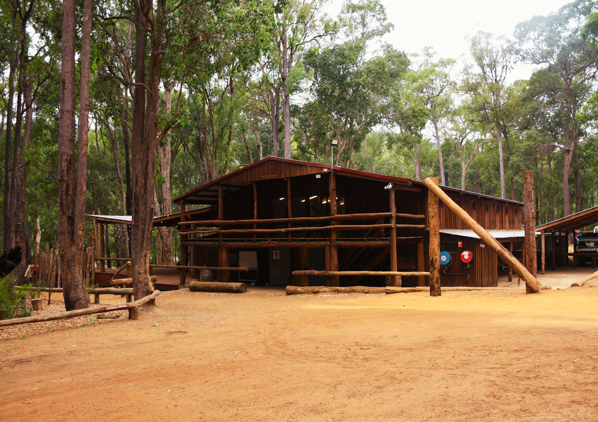 Woodshed — Nanga bush camp Woodshed — Nanga bush camp